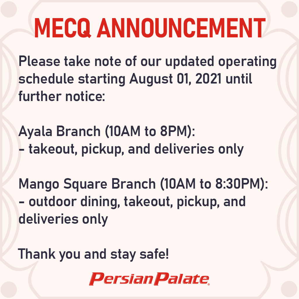 MECQ Announcement